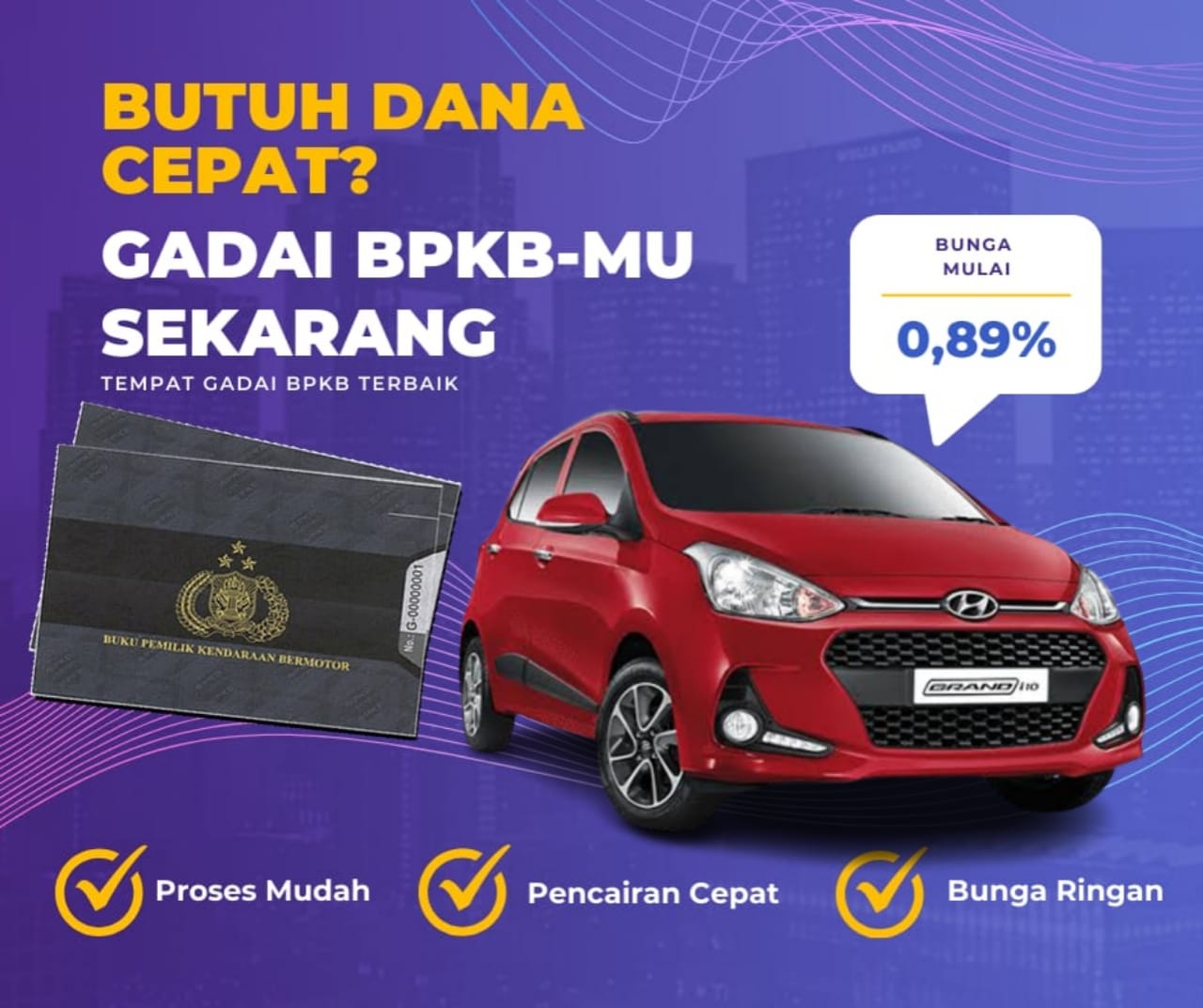 Pinjaman Dana Jaminan Bpkb Mobil Hyundai I10 Dapat Pinjaman Berapa? Seperti Ini Simulasinya